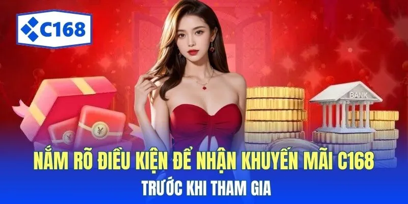 Điều Kiện Để Nhận Khuyến Mãi C168 - Cập Nhật Mới Nhất 2026 1 Nắm rõ điều kiện để nhận khuyến mãi C168 trước khi tham gia